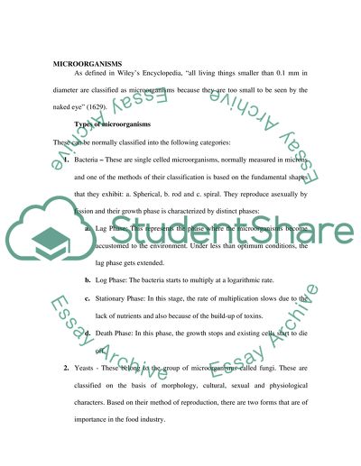 The Microorganisms in Milk