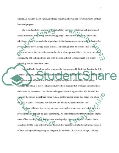 Time Bandits: Technology and the Modern Woman