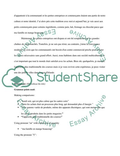 Consommation (in French)