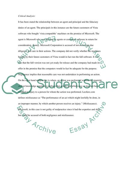 Ethical Responsibility in Technology