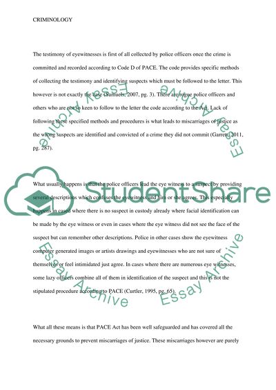 Issues of The Police and Criminal Evidence Act 1984