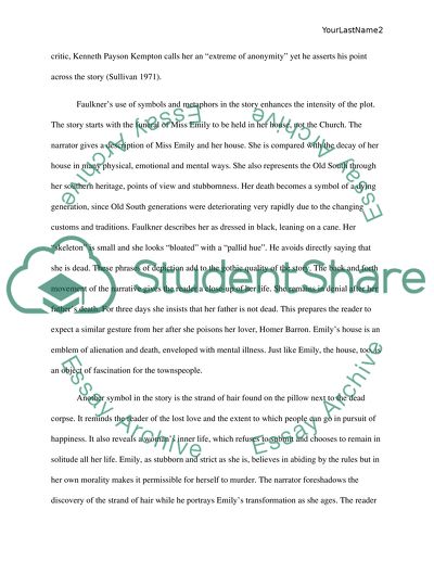 Imageries Unveiled of William Faulkner