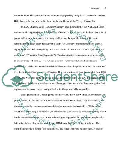 How did the Great Depression contribute to the rise of Adolf Hitler and/or Benito Mussolini