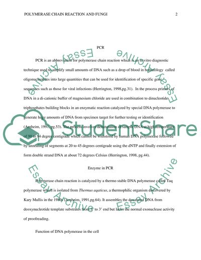 PCR / Molds and Yeasts