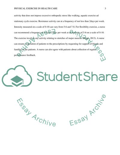 Exercise can reduce the risk of various health problems