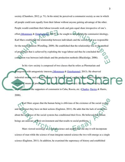 Karl Marx and Max Weber Contributions to Development of Social Thought