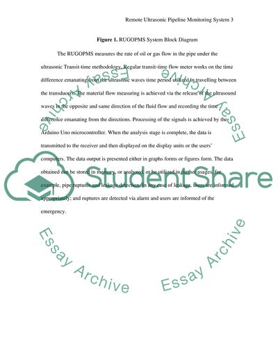 Remote Ultrasonic Pipeline Monitoring System