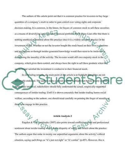 A problem in the career field- Finance