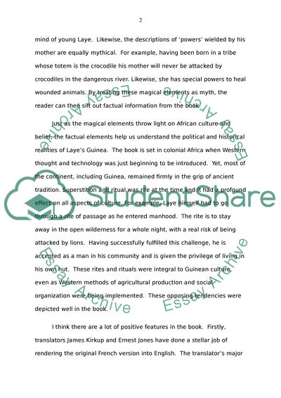 The African Child by Camara Laye