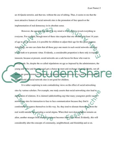 Negative effects of facebook on students picture