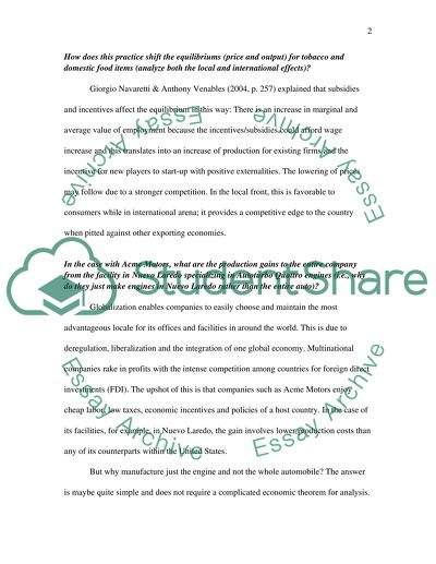 Global Managerial Economics