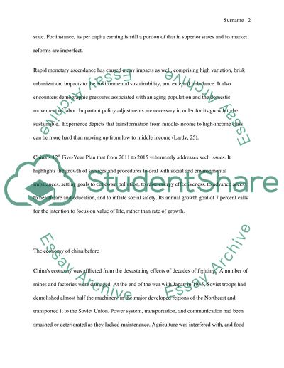 Chinas Economic Growth