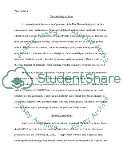 Education Disparities in Ontario and Canada