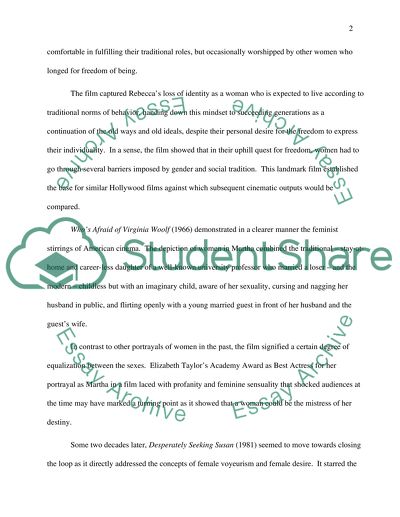 Representation of the Feminine in American Feminist Cinema