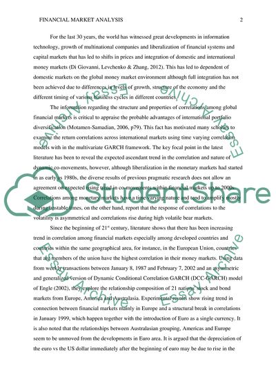 Financial Market Analysis: Integration between Chinese Stock Markets and International Stock Markets