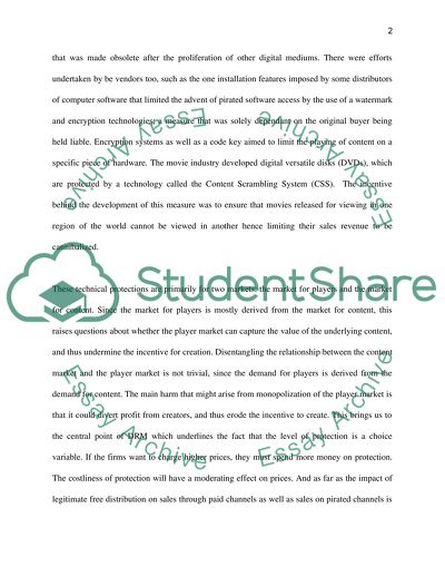 Copying of Digital Content