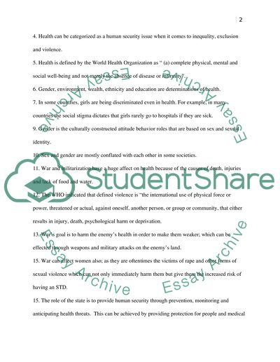 Importance of Health for Well-Being