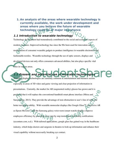 Developments in Plastic Optical Fibres and Wearable Technology