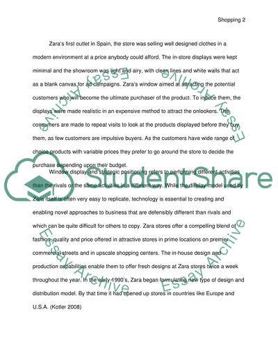 Windowsshopping at Zara