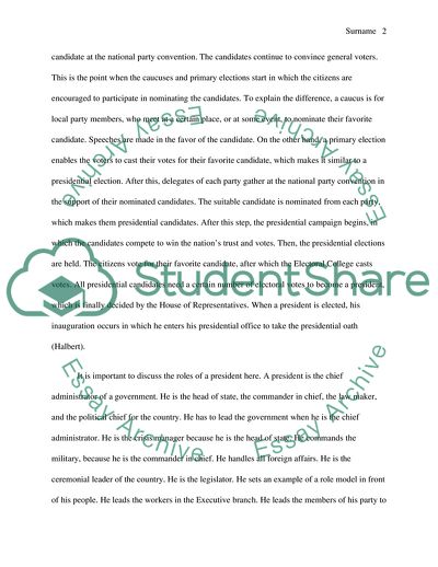 Election Schemes And The Race To The White House