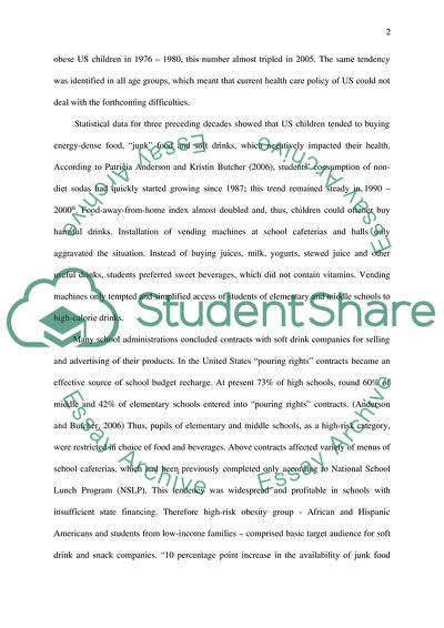 Addressing the issue of childhood obesity