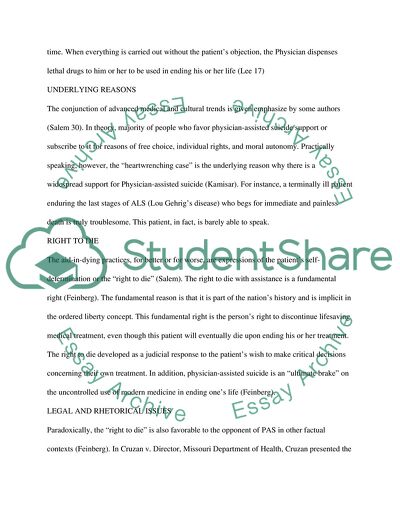 Pros and Cons of Physician-Assisted Suicide