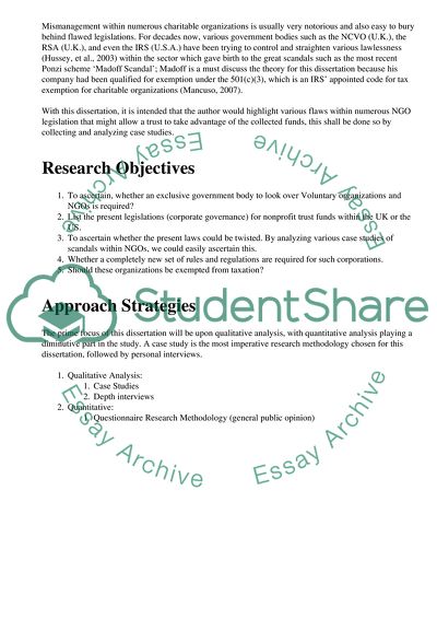 Corporate Governance in Voluntary Organisations