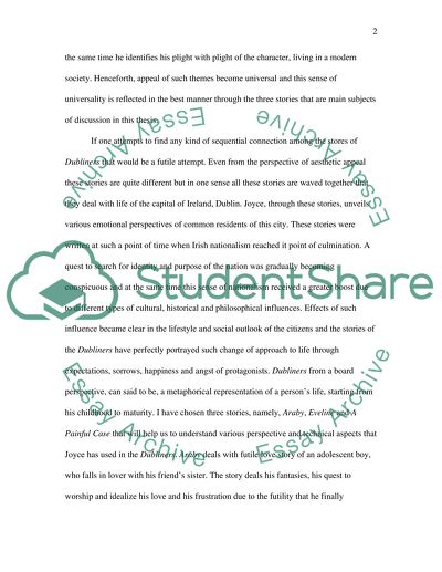 Three Stories from the Dubliners