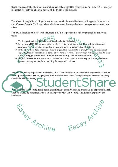 Should Roger Expand His Business