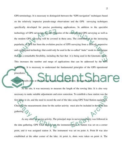 Earth Curvature and GPS Surveying