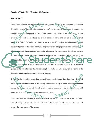 Current System of Industrial Relations and Dispute Resolution