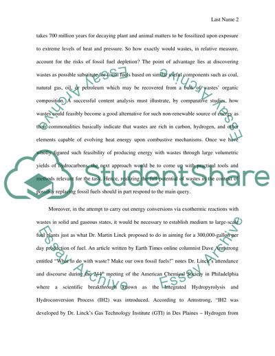 What to do with waste