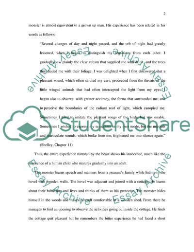 Frankenstein the Human Aspect of the Monster