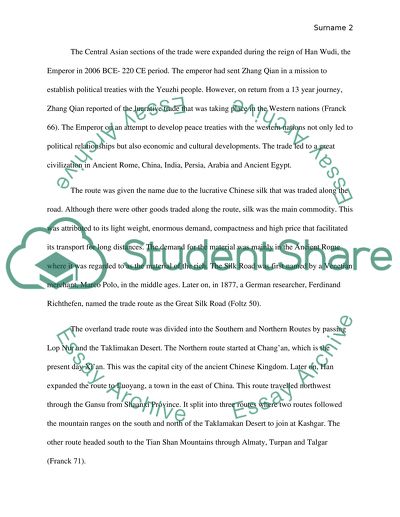 The Silk Road Project