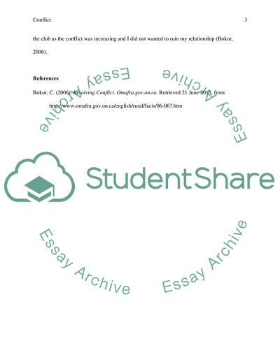 The Ways of Resolving Conflict