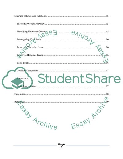 Theories on Employment Relationship Management