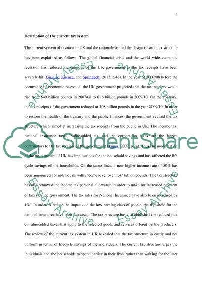 Tax System with a Neutral Treatment of Life-Cycle Savings for the Vast Majority of Taxpayers