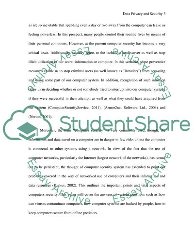 Data Privacy and Security