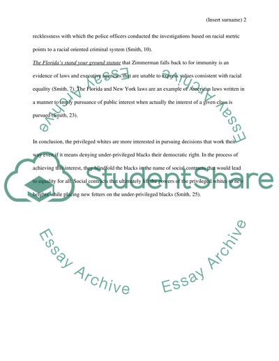 The Economy of Racial Injustice and Fear