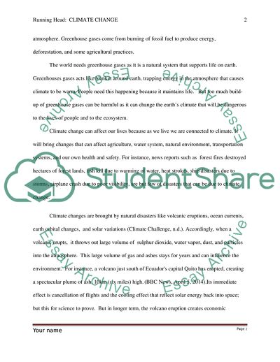 Understanding Causes and Effects of Climate Change