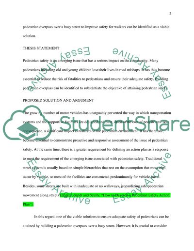 High Level of Risks and Safety Challenges while Crossing Streets