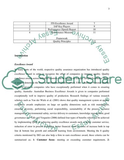 Application of Implementing Quality Management System