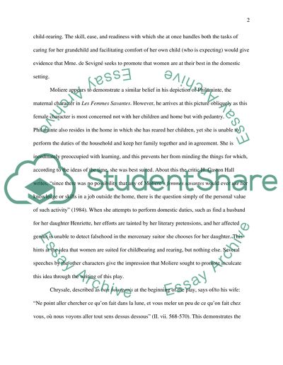 Representation of Women in Plays