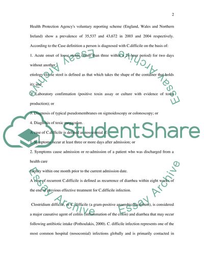 Clostridium Dificile