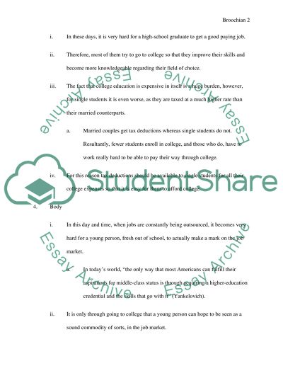 Tax deductions for college students