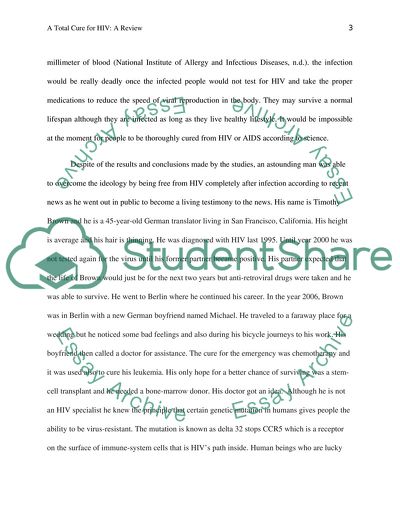 A Total Cure for HIV