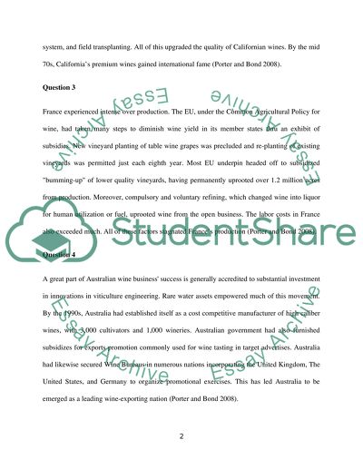 The California Wine Cluster