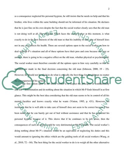 Ethics in Social Works