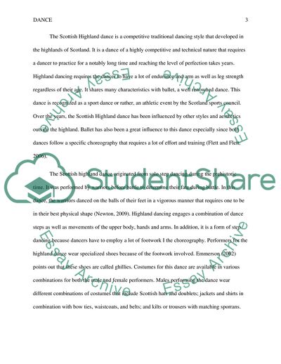 A Dance of Great Beauty and Graceful Movements