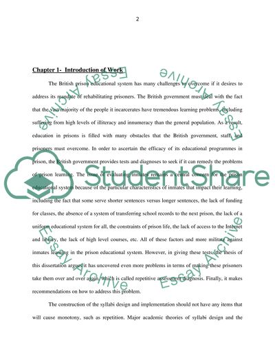 The shortcomings experienced in the adult learning system syllabi that is implemented by prisons departments